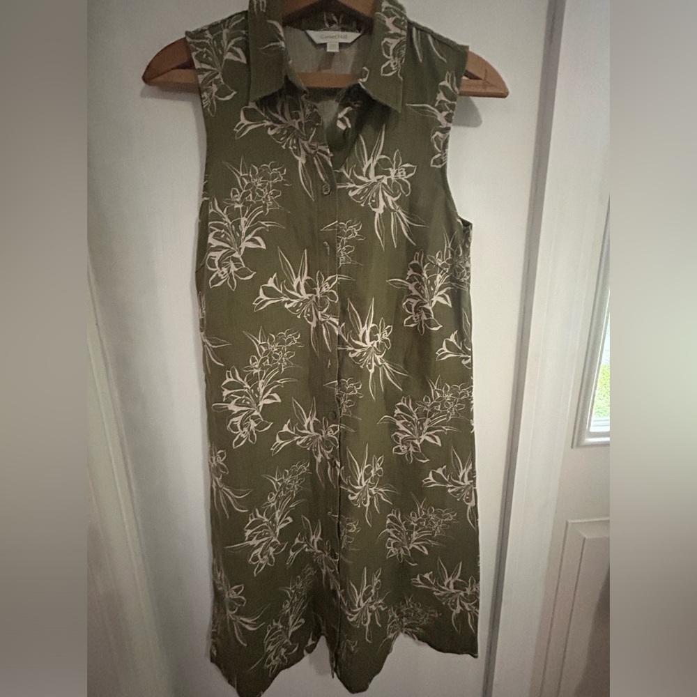 Garnet Hill Linen Shirtdress 2